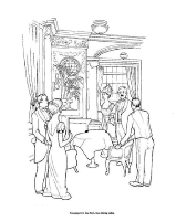 A coloring page of the titanic